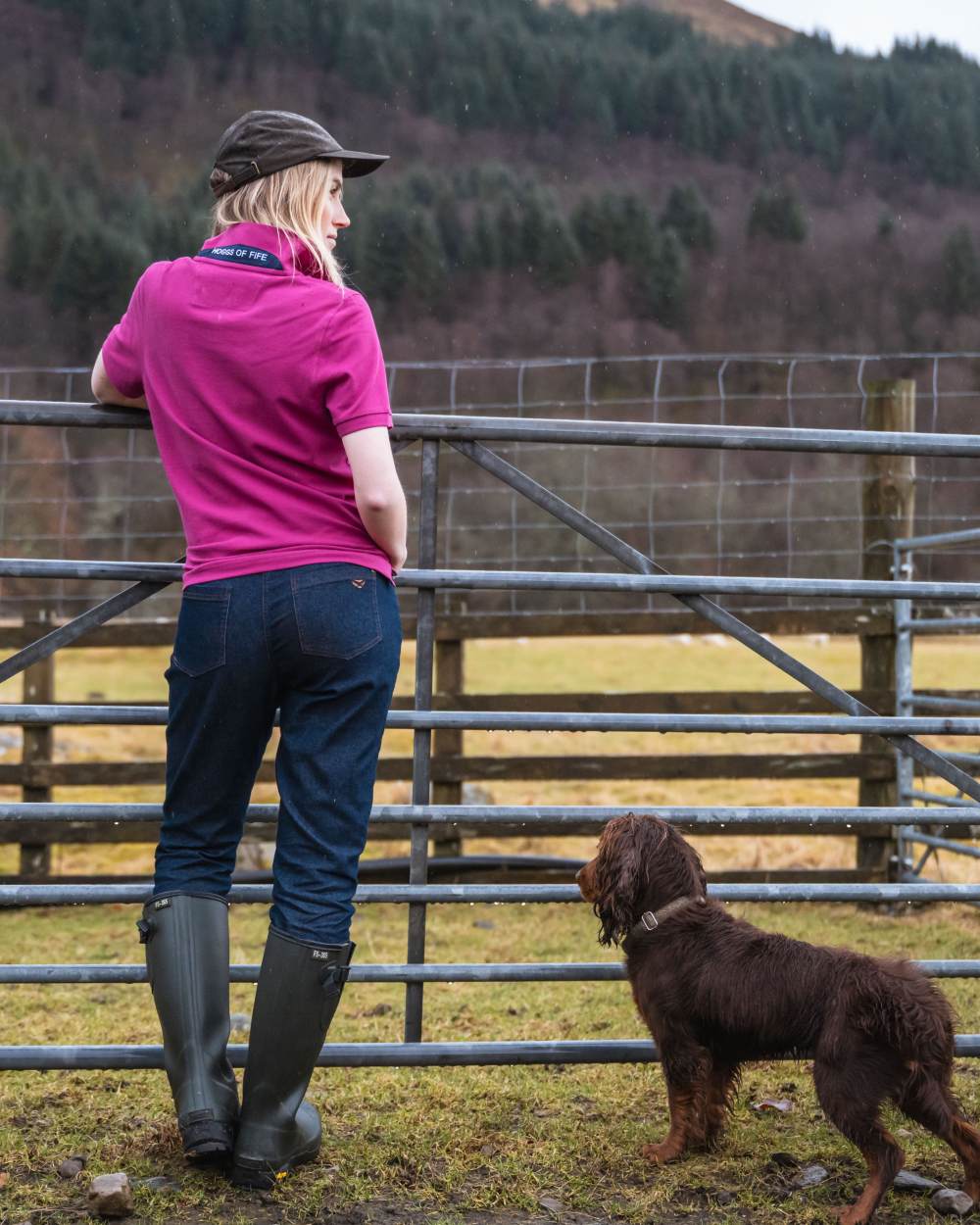 Hoggs of Fife Field Sport Neoprene Lined Wellingtons - Image 7
